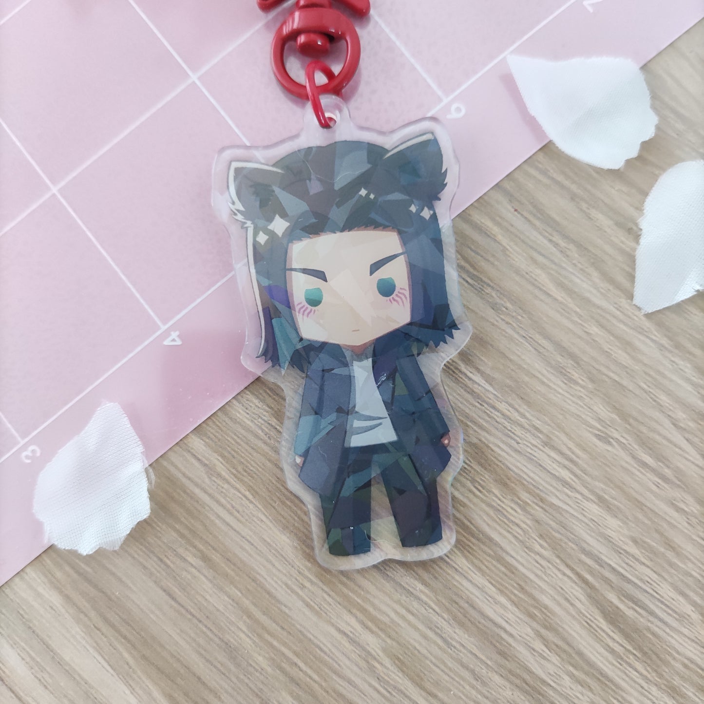 Acrylic Titan Keychain