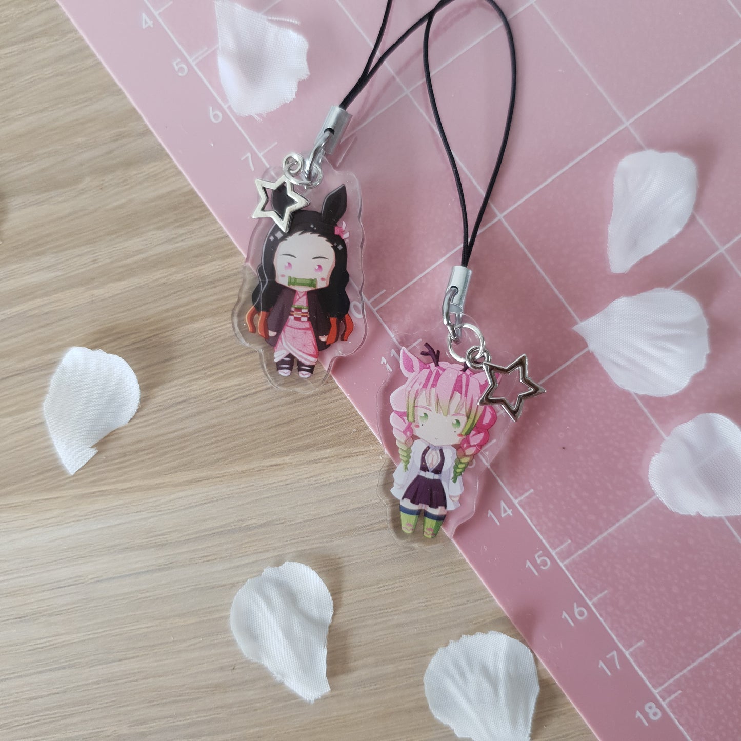 Mini Girl Phone Charms