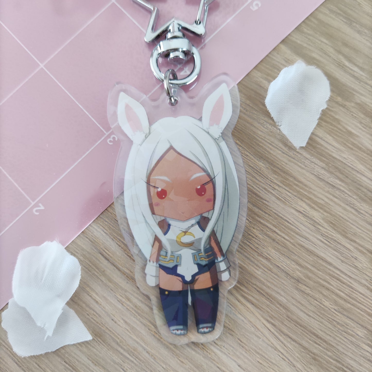 Acrylic Heroes Keychain