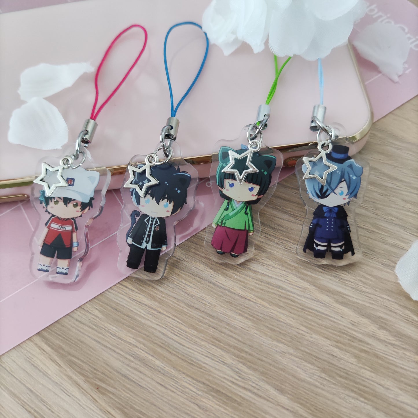 Mini single phone Charms