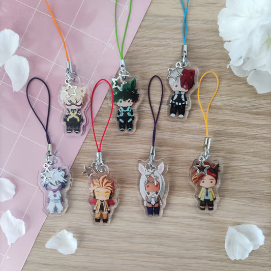 Mini Heroes Phone Charms