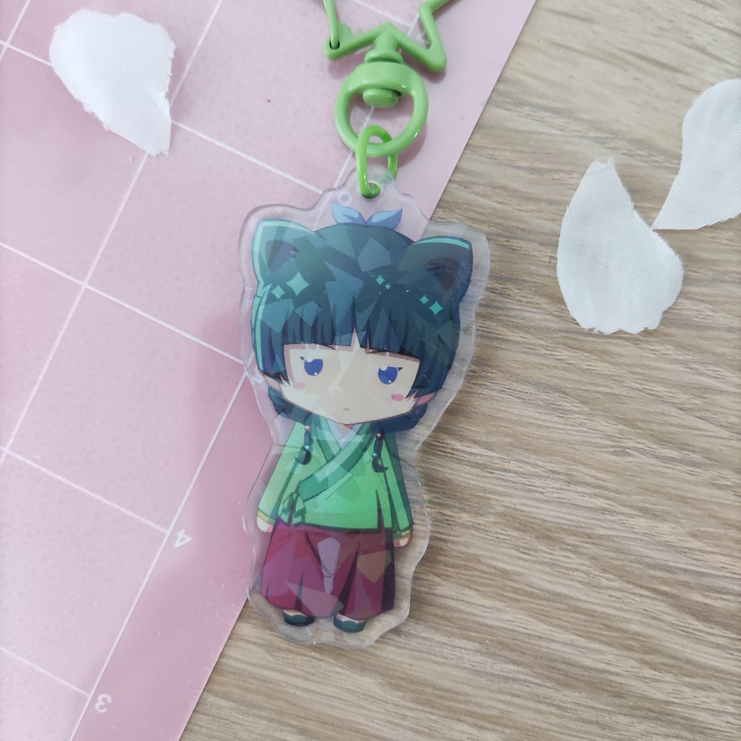 Acrylic Apothecary Keychain