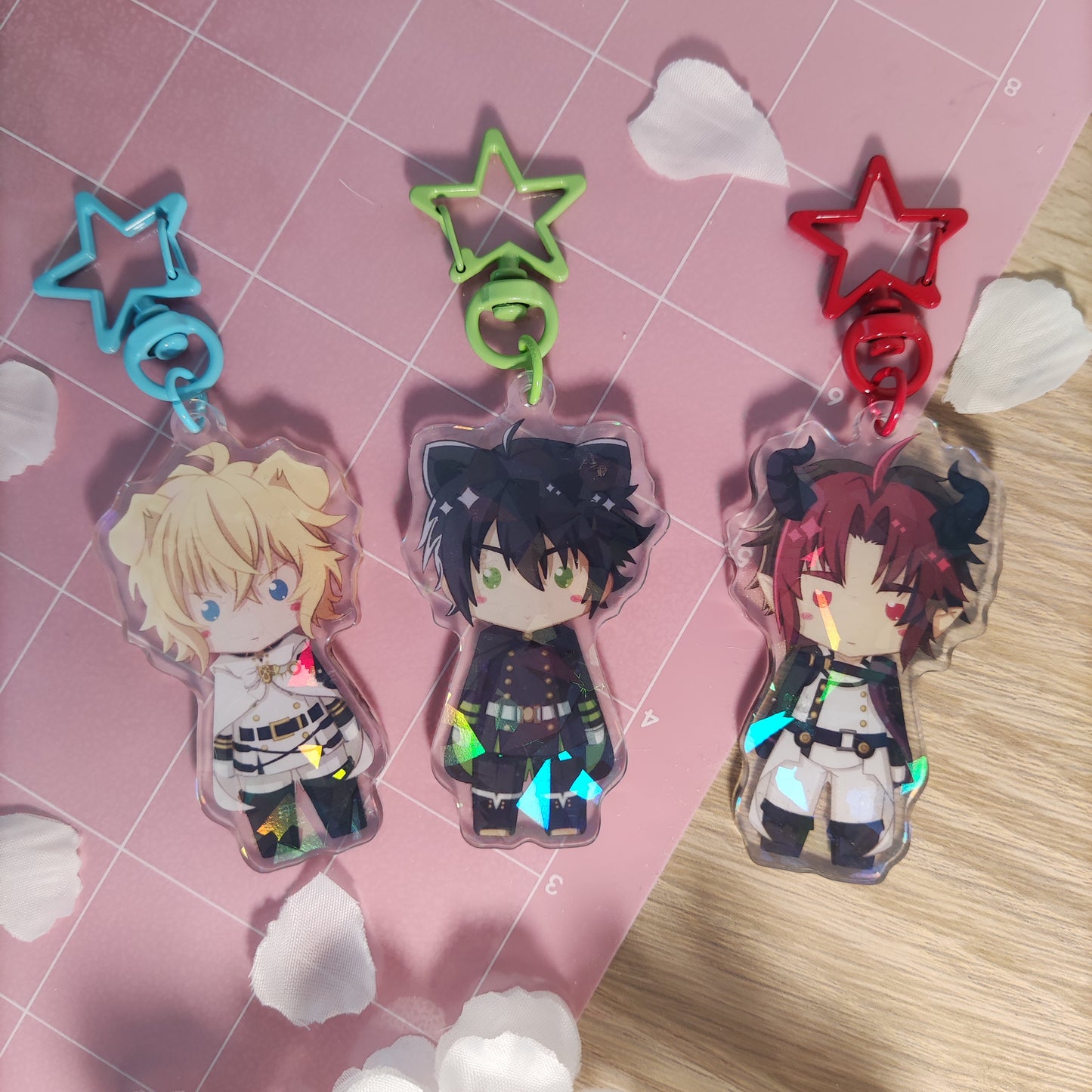 Acrylic Seraph Keychain