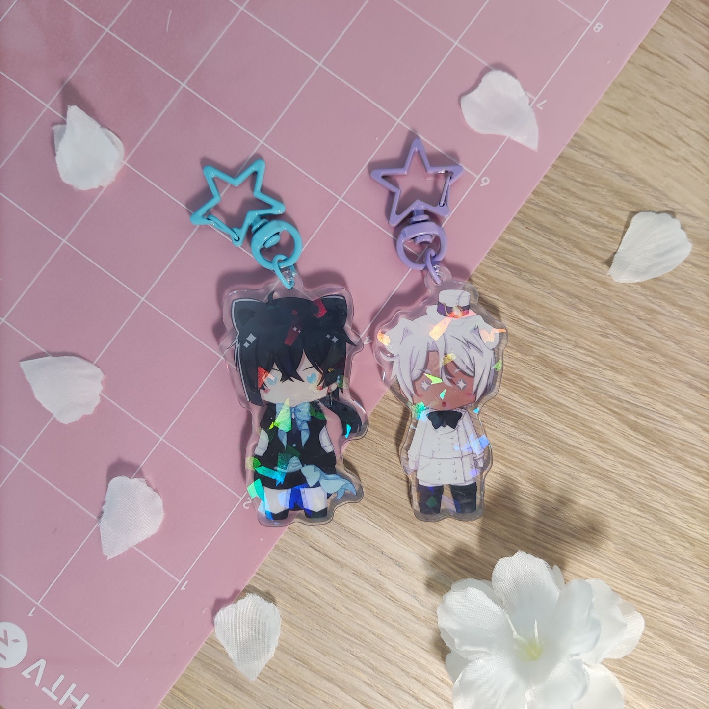 Acrylic Vanitas Keychain