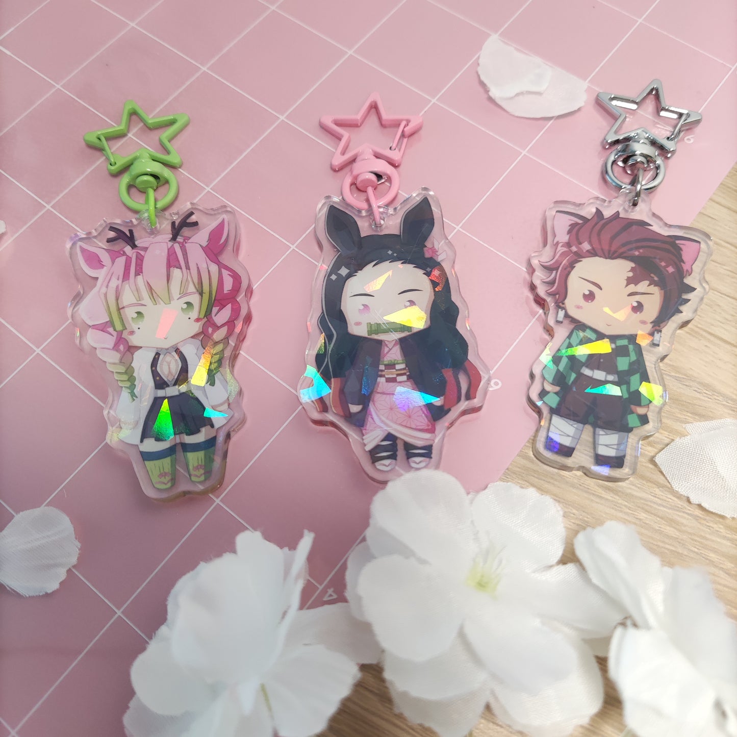 Acrylic Hashira Keychain