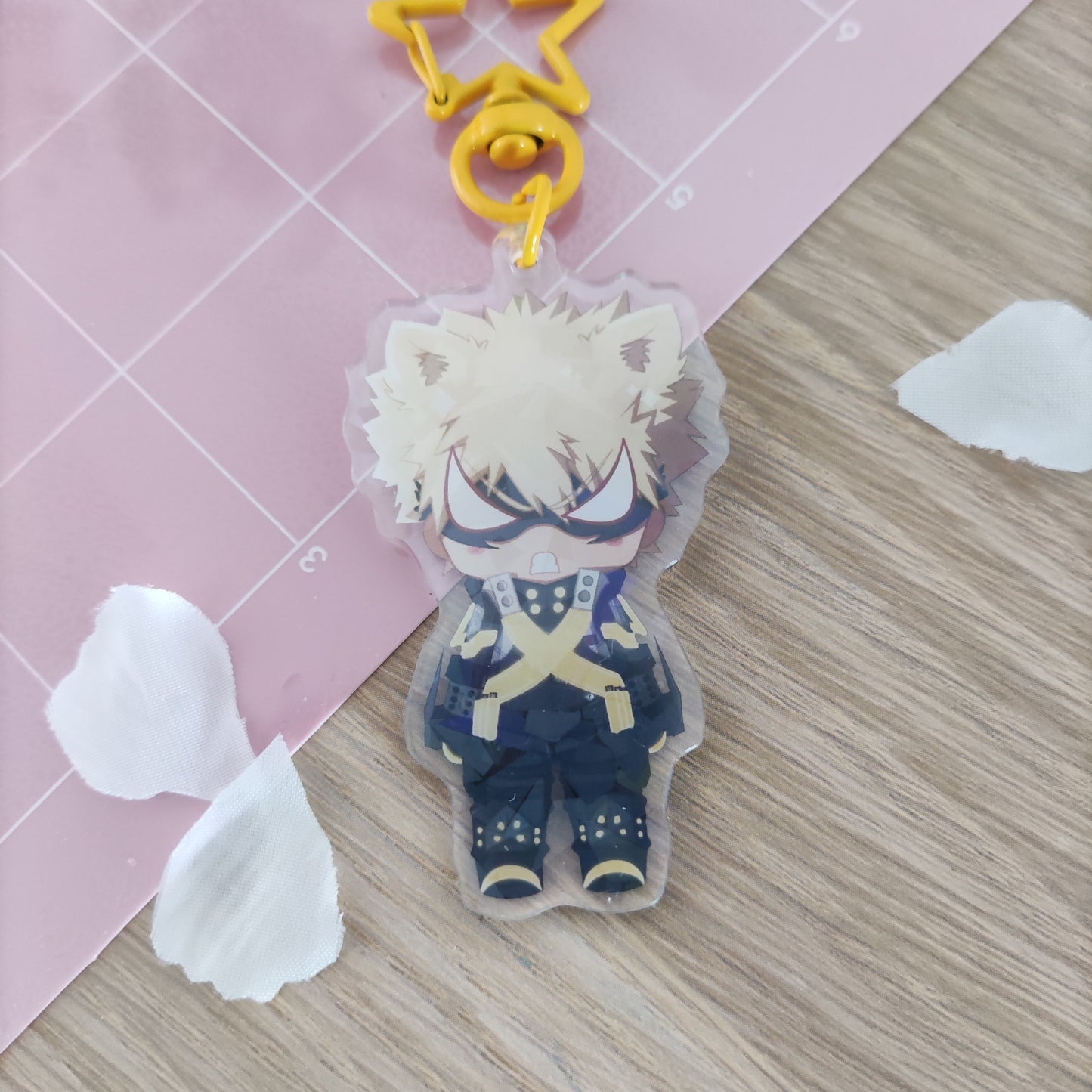 Acrylic Heroes Keychain