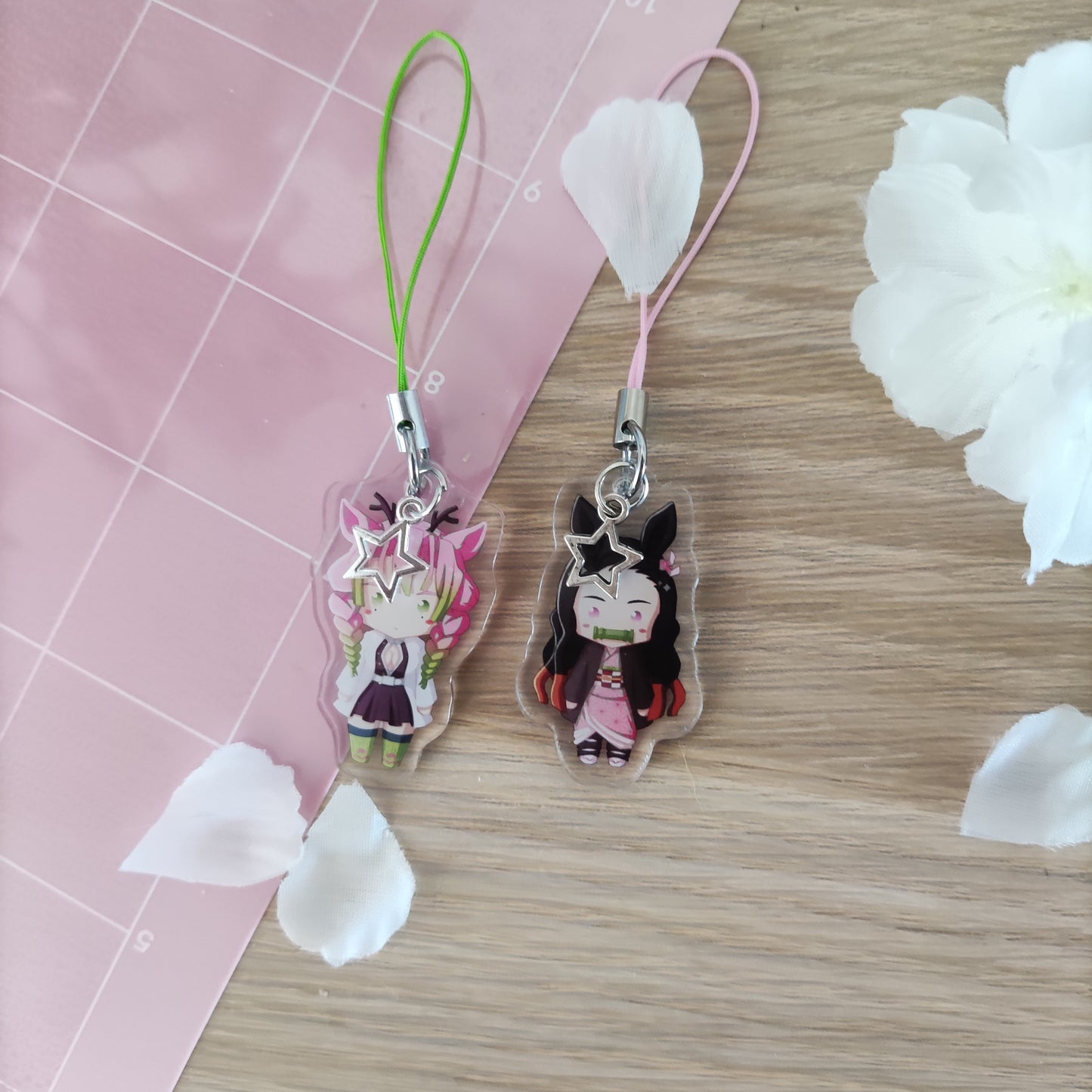 Mini Girl Phone Charms