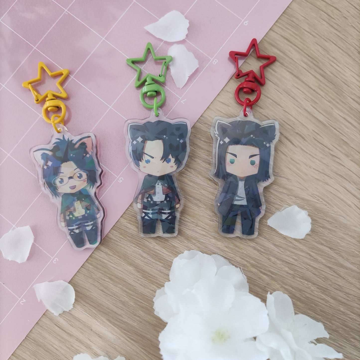 Acrylic Titan Keychain