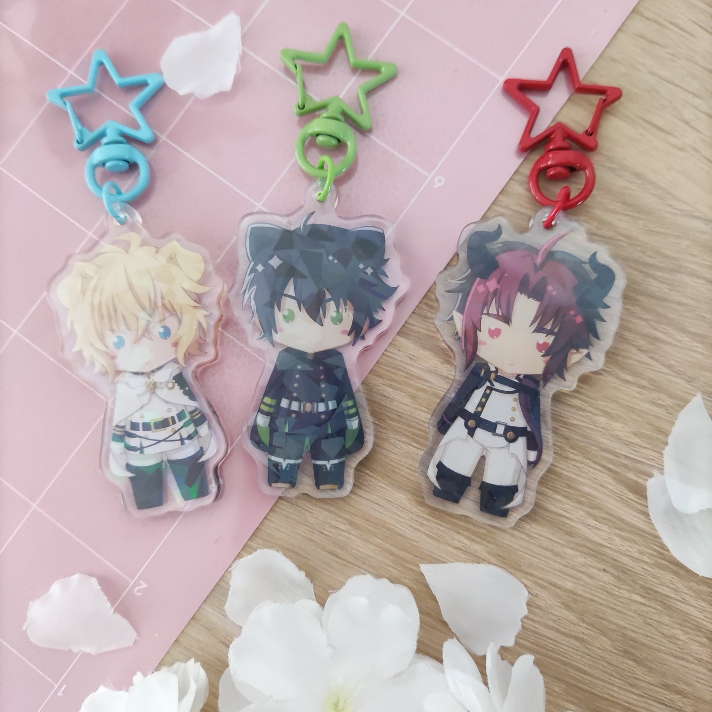 Acrylic Seraph Keychain