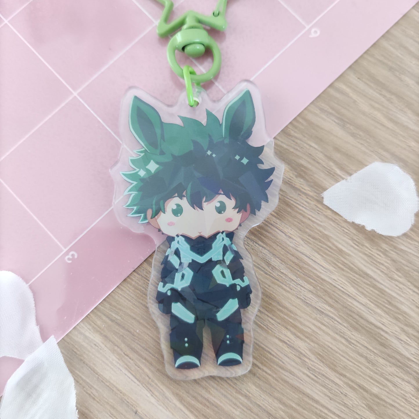 Acrylic Heroes Keychain