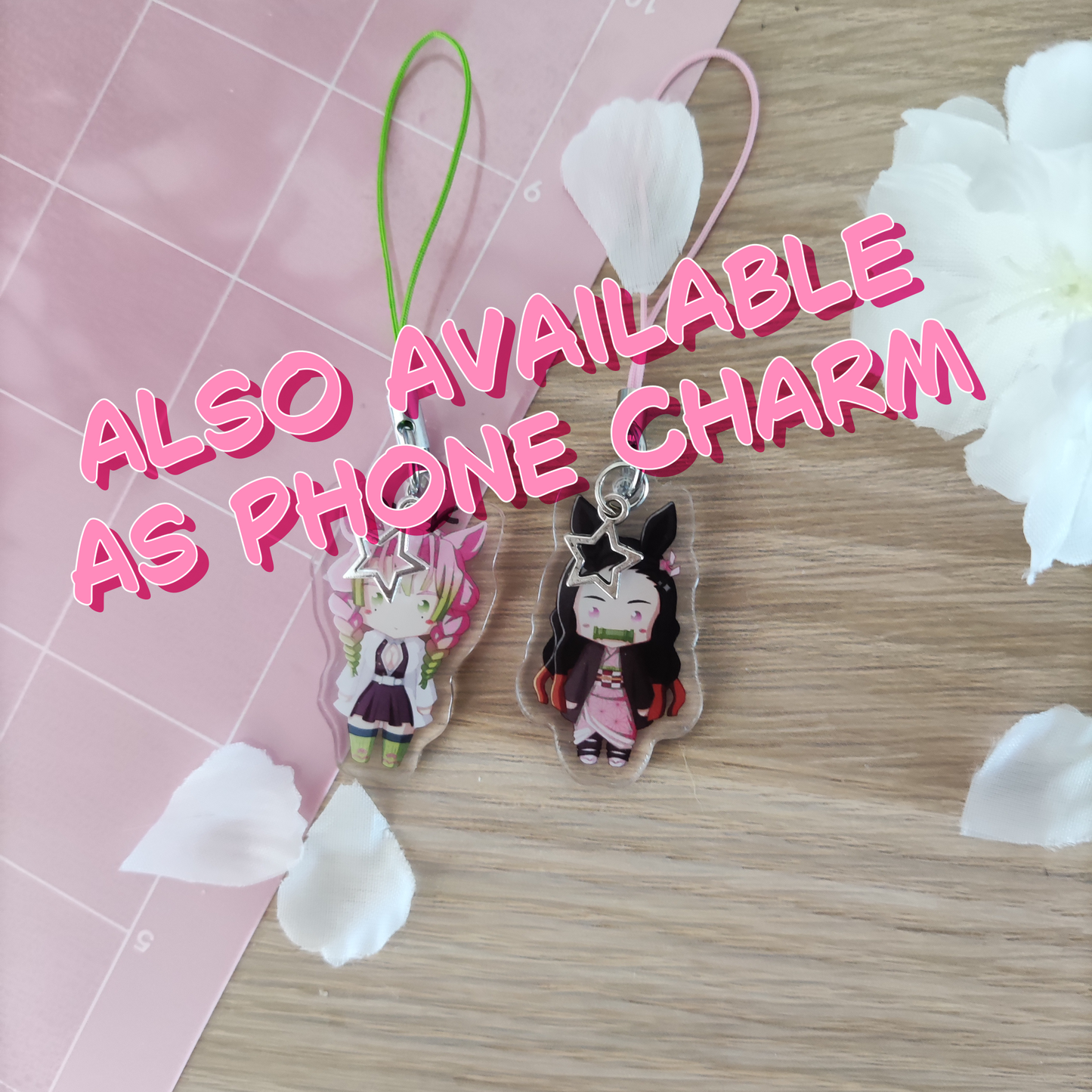 Acrylic Hashira Keychain