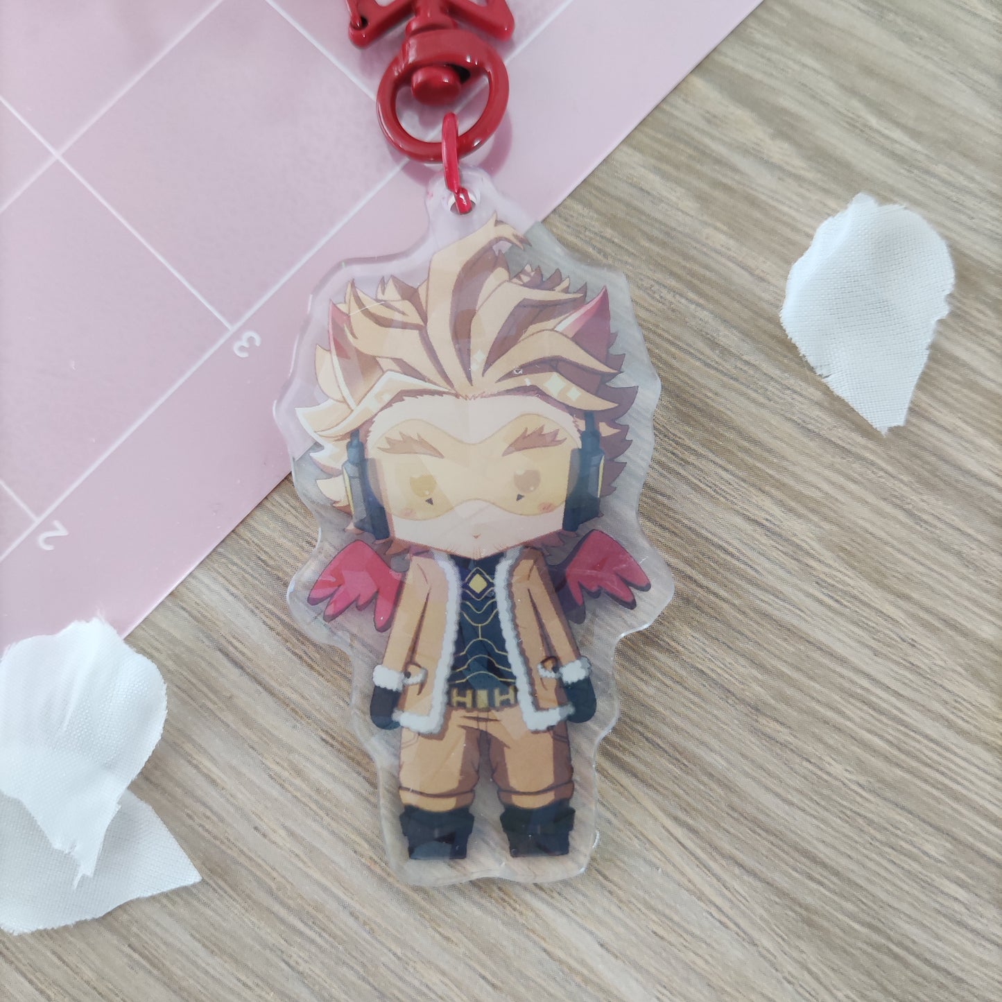 Acrylic Heroes Keychain
