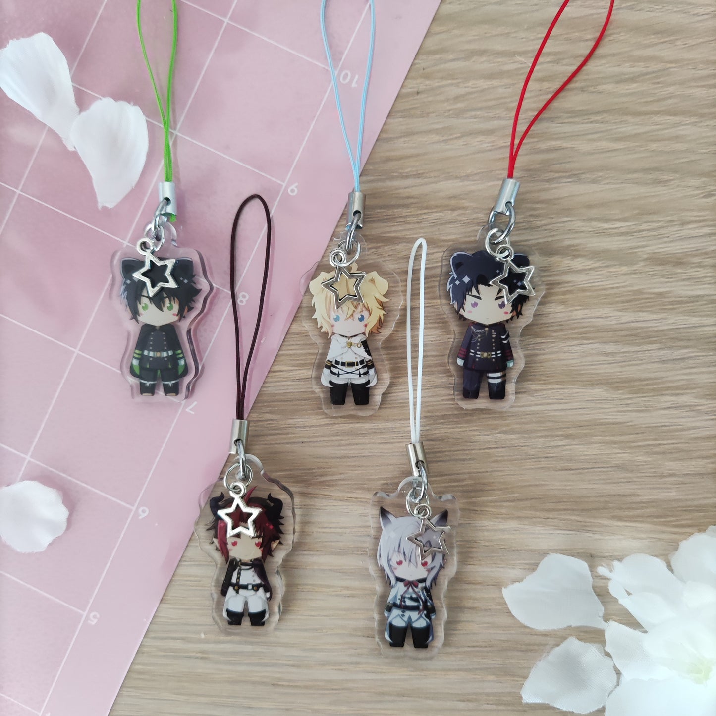 Mini Seraph Phone Charms