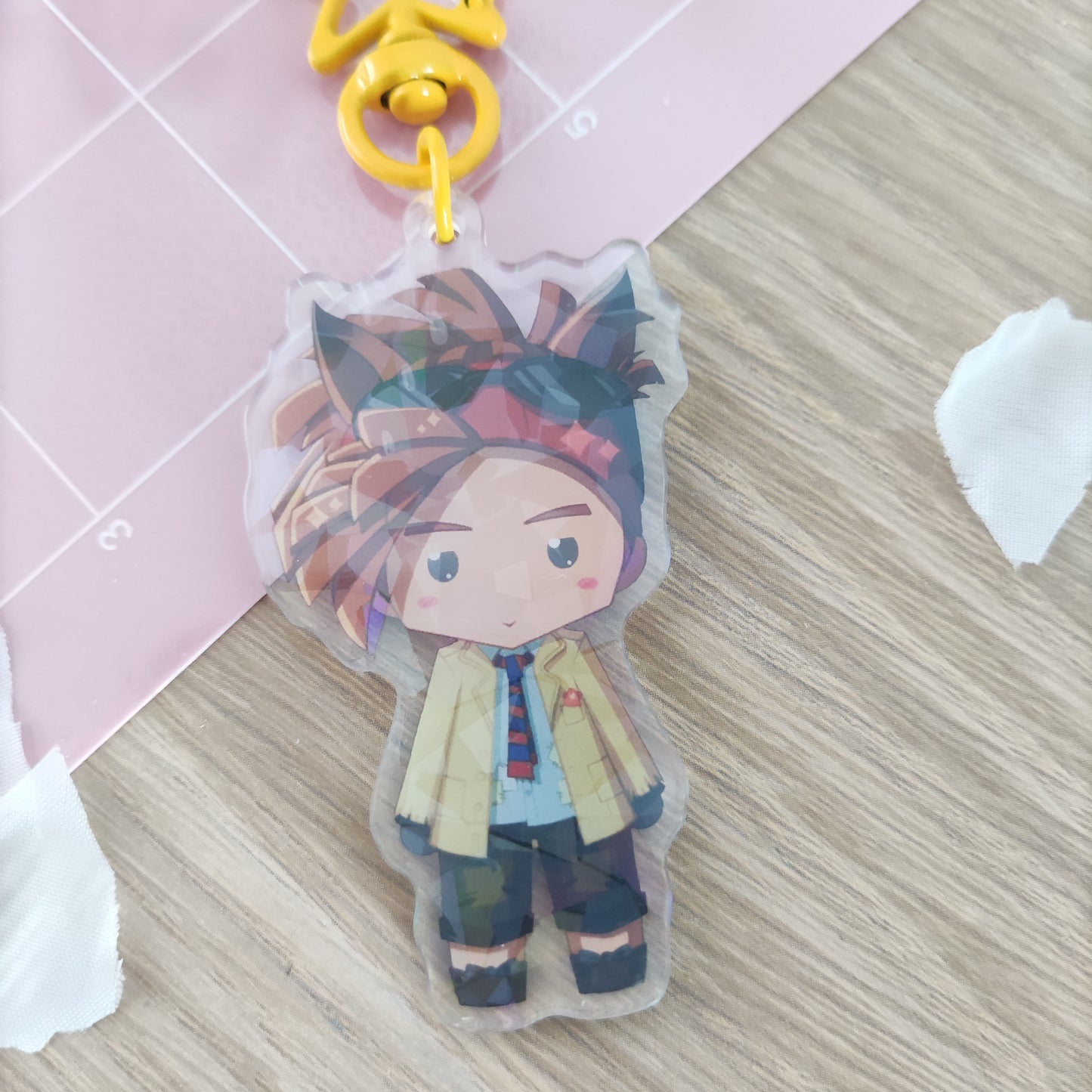Acrylic Heroes Keychain