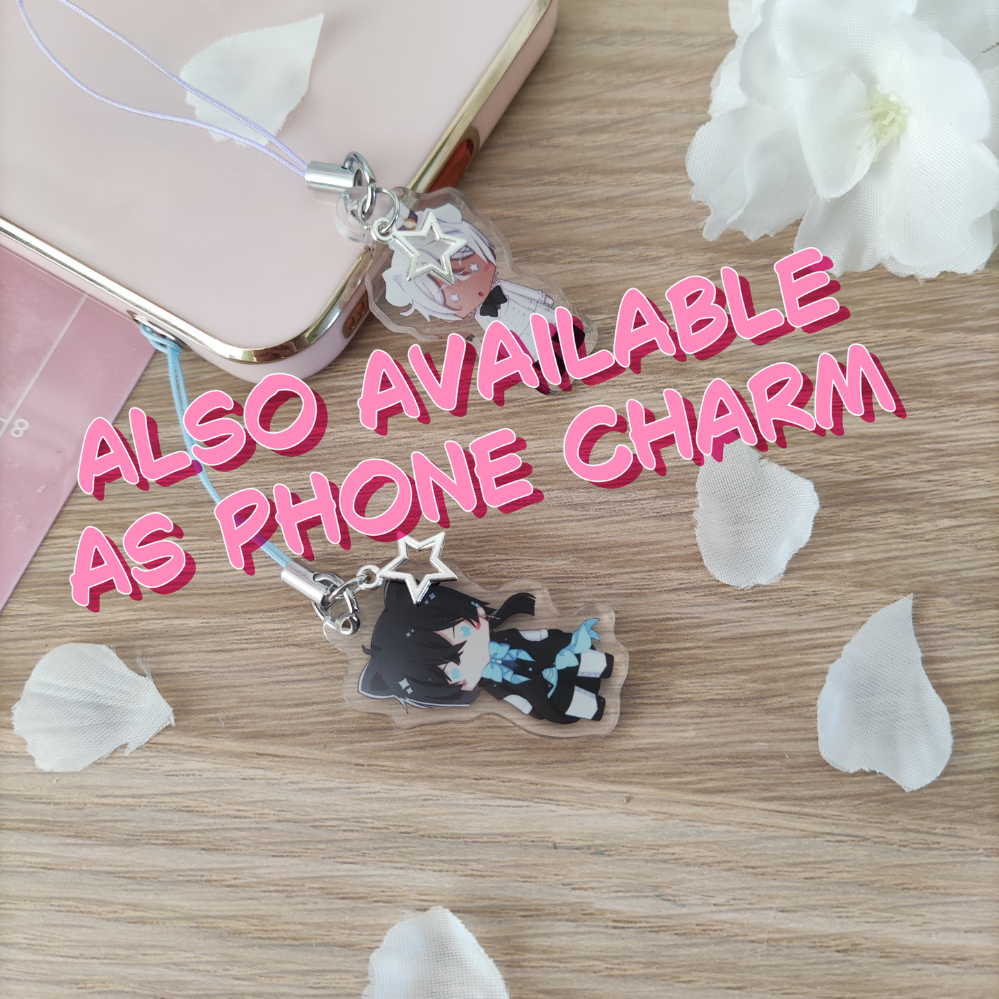 Acrylic Vanitas Keychain