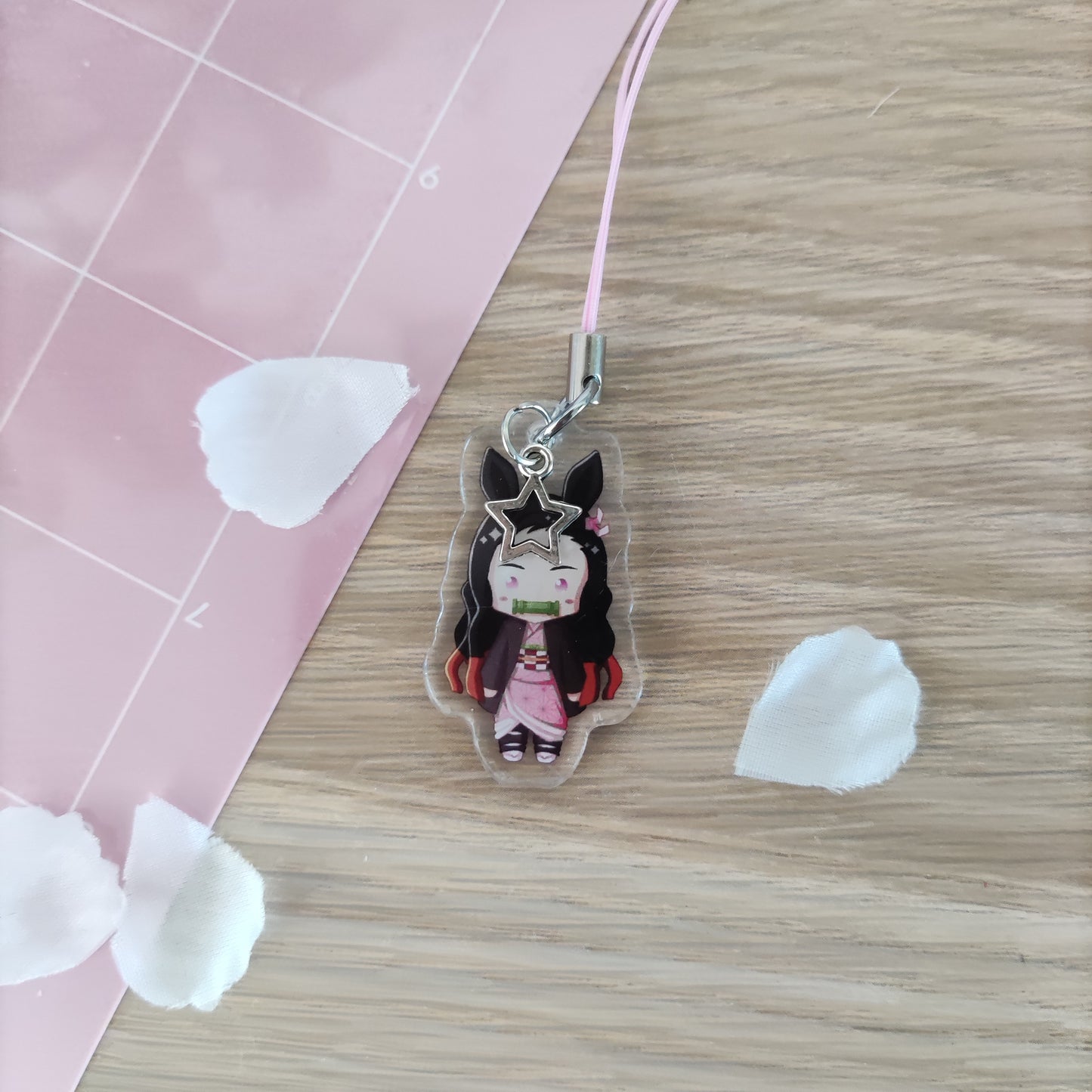 Mini Girl Phone Charms