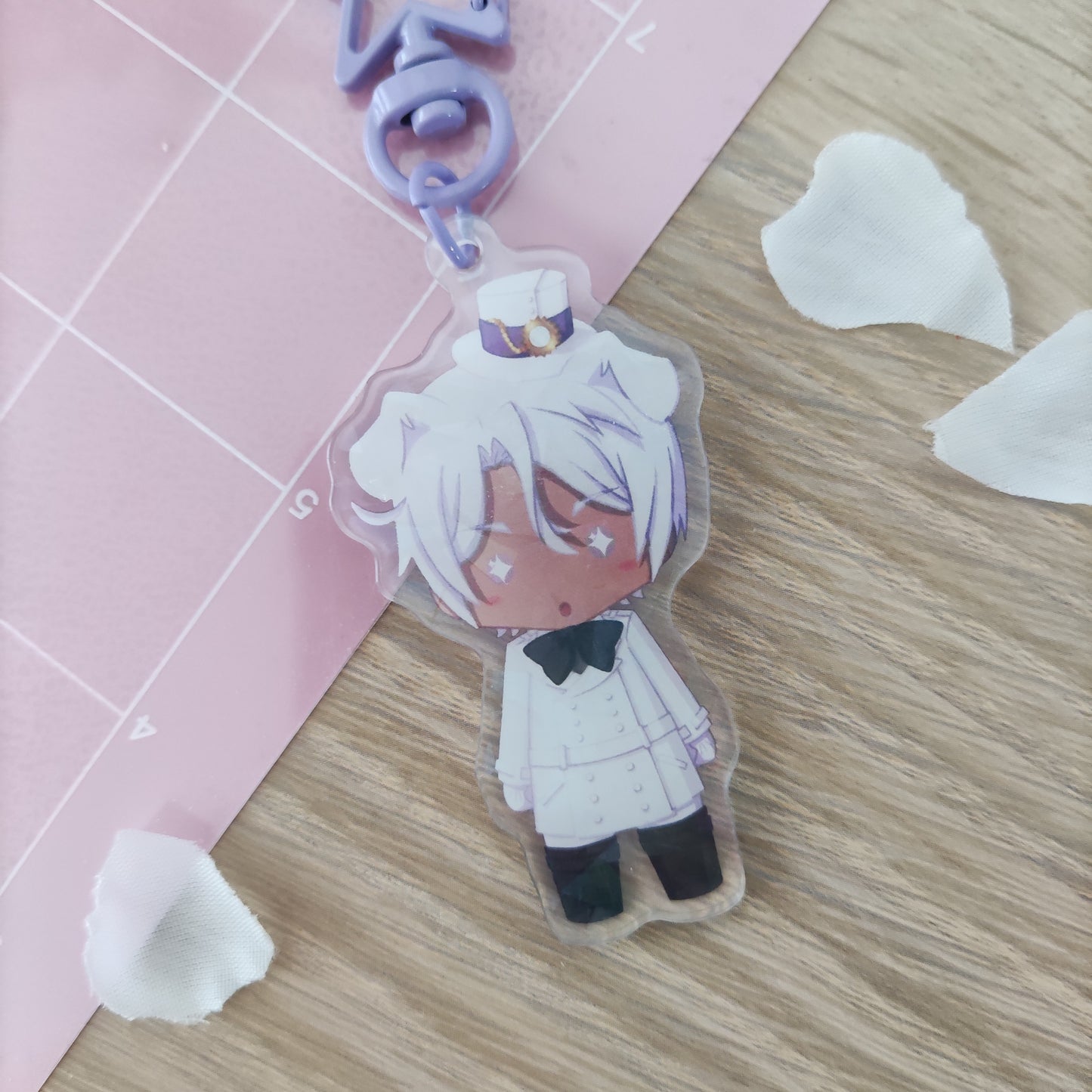 Acrylic Vanitas Keychain