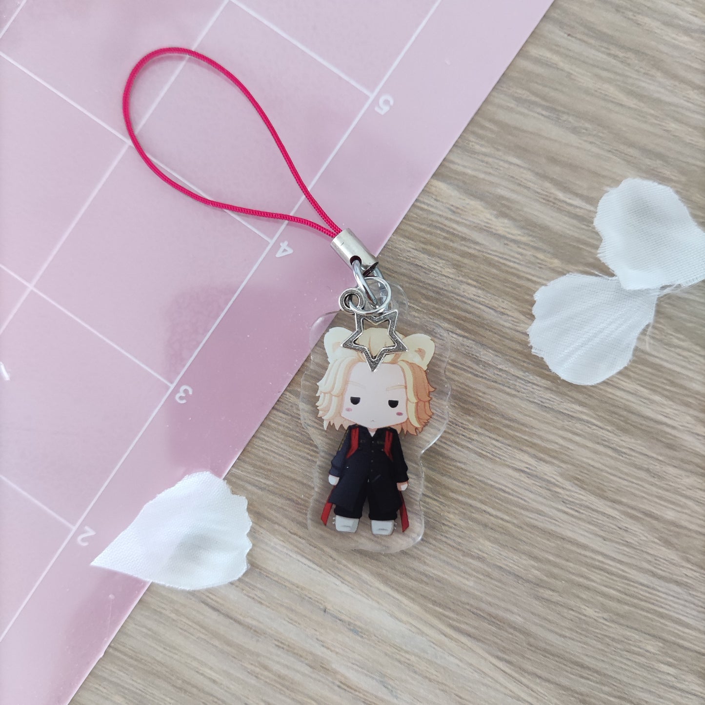 Acrylic Biker Charms