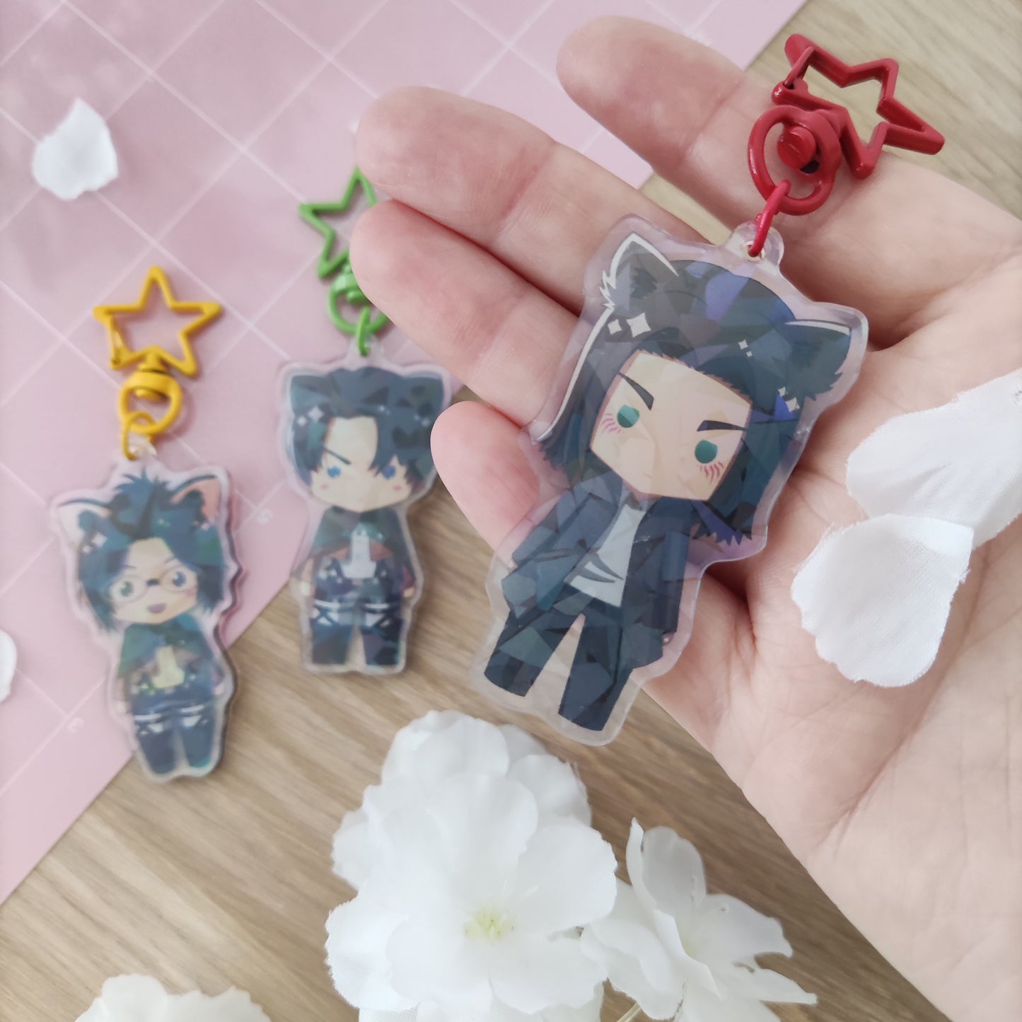 Acrylic Titan Keychain