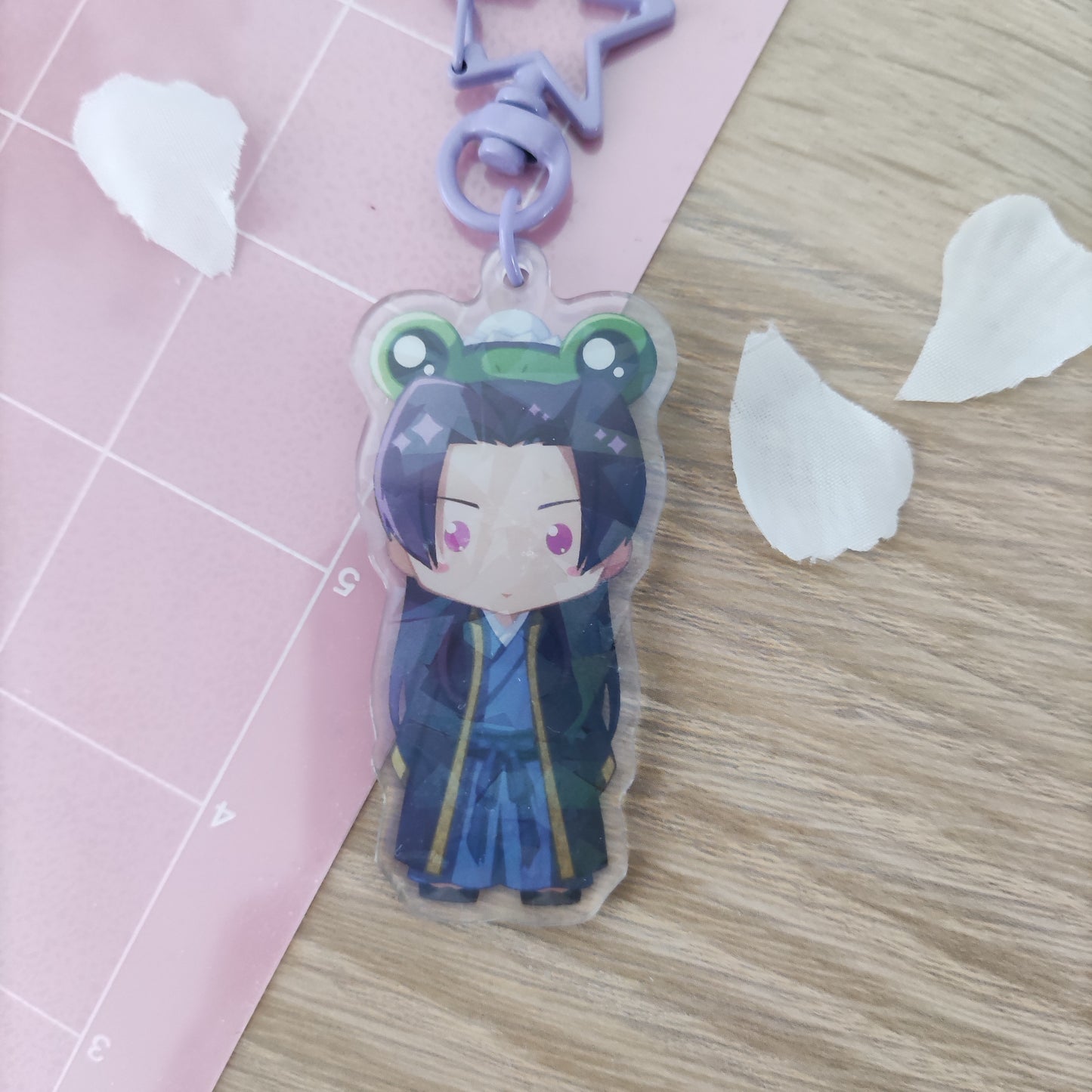 Acrylic Apothecary Keychain