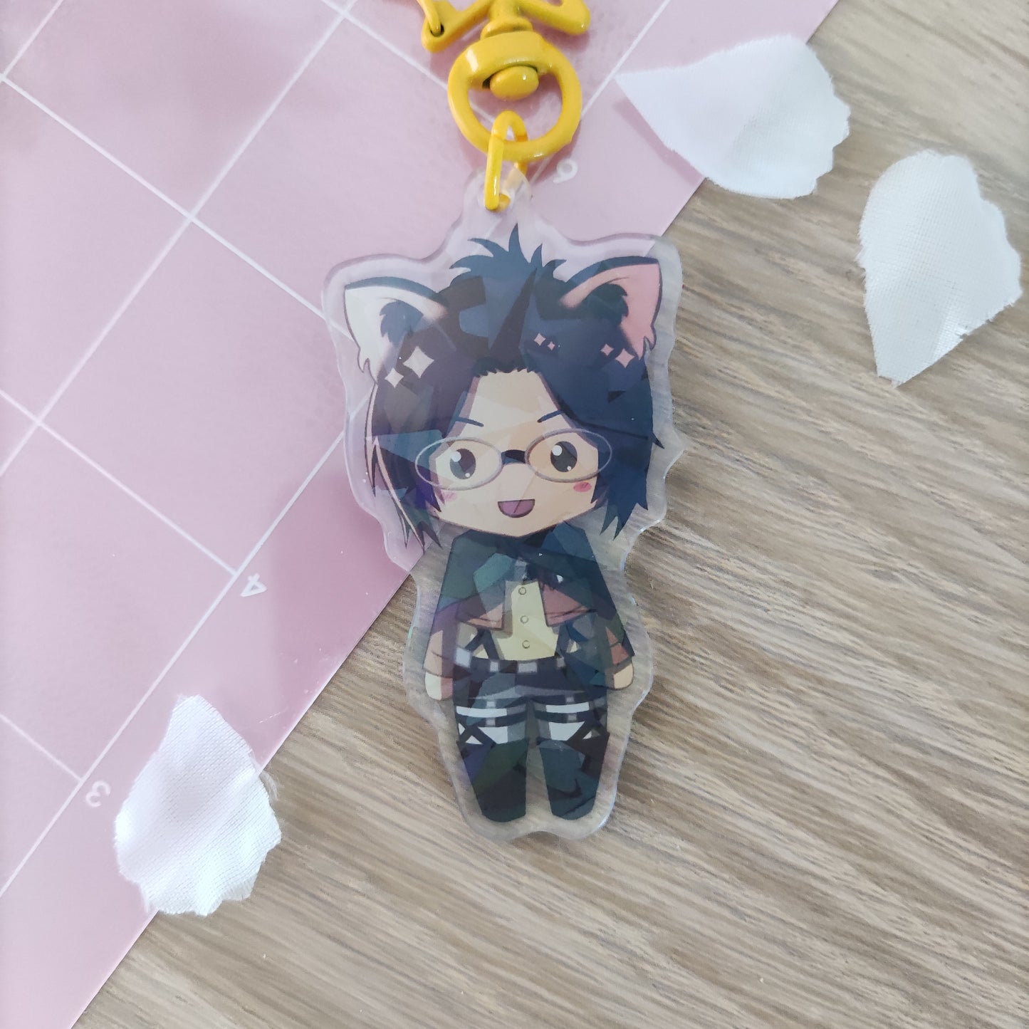 Acrylic Titan Keychain