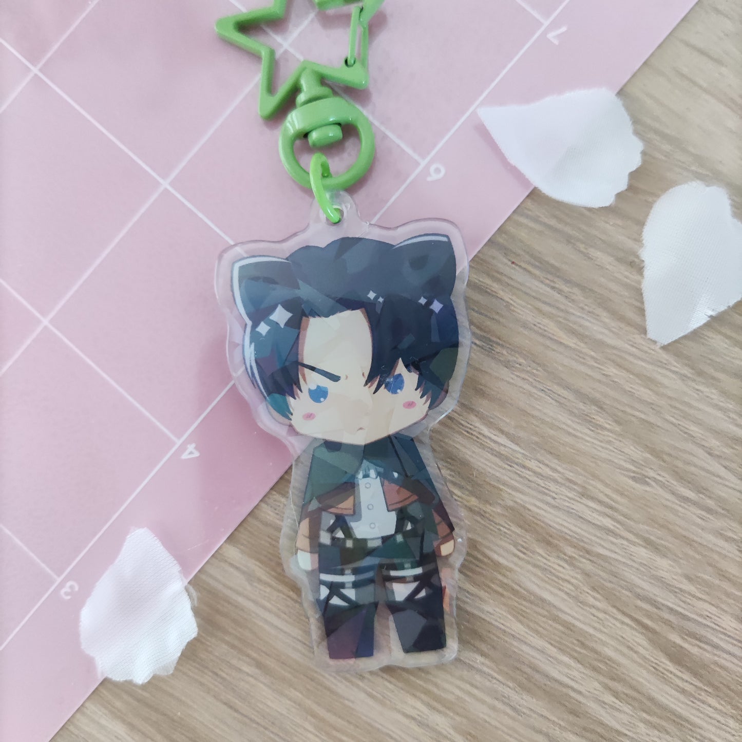 Acrylic Titan Keychain