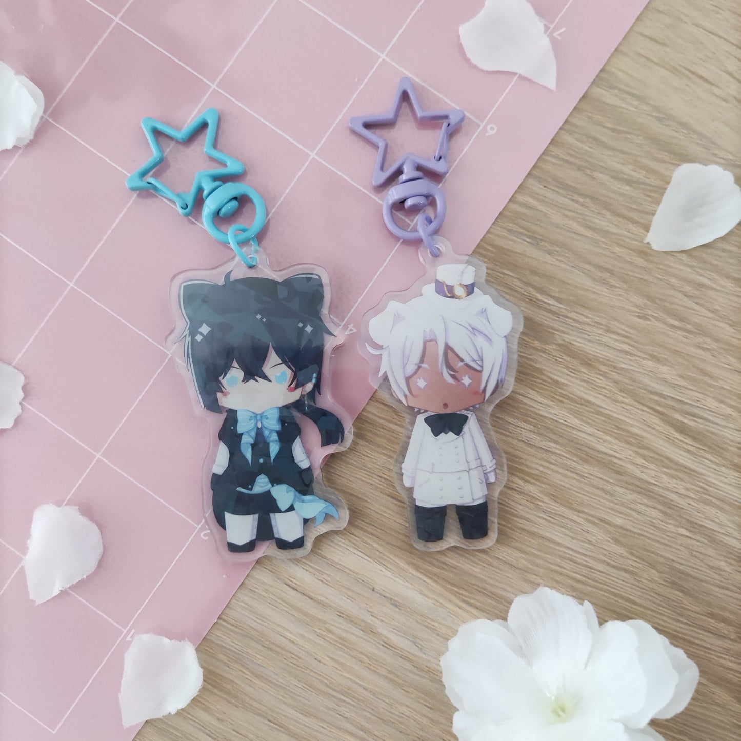 Acrylic Vanitas Keychain