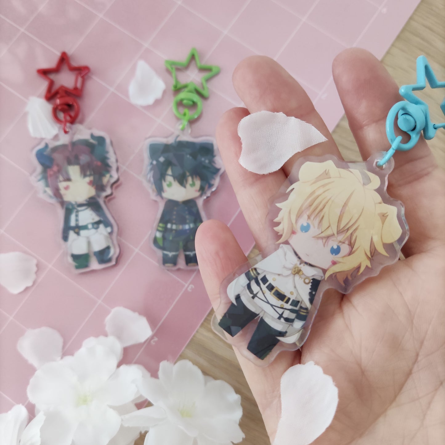 Acrylic Seraph Keychain