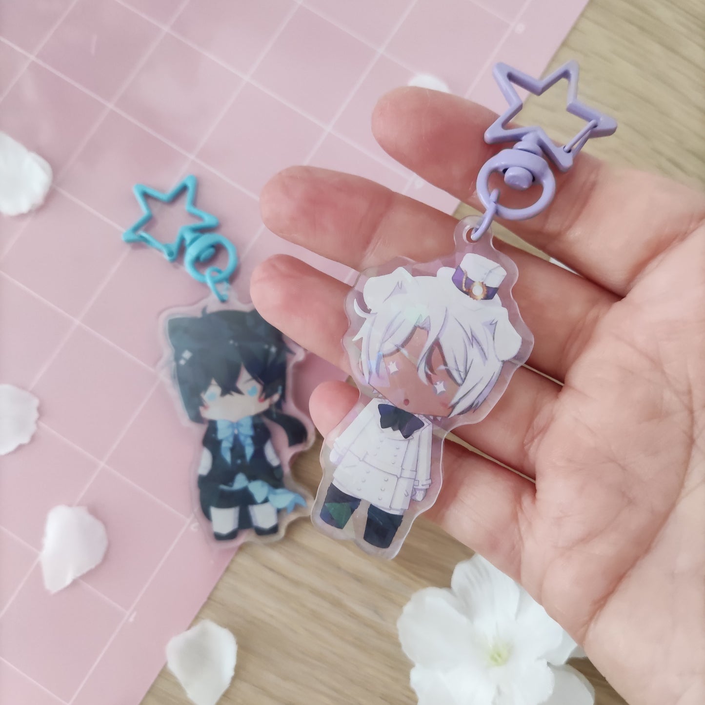 Acrylic Vanitas Keychain