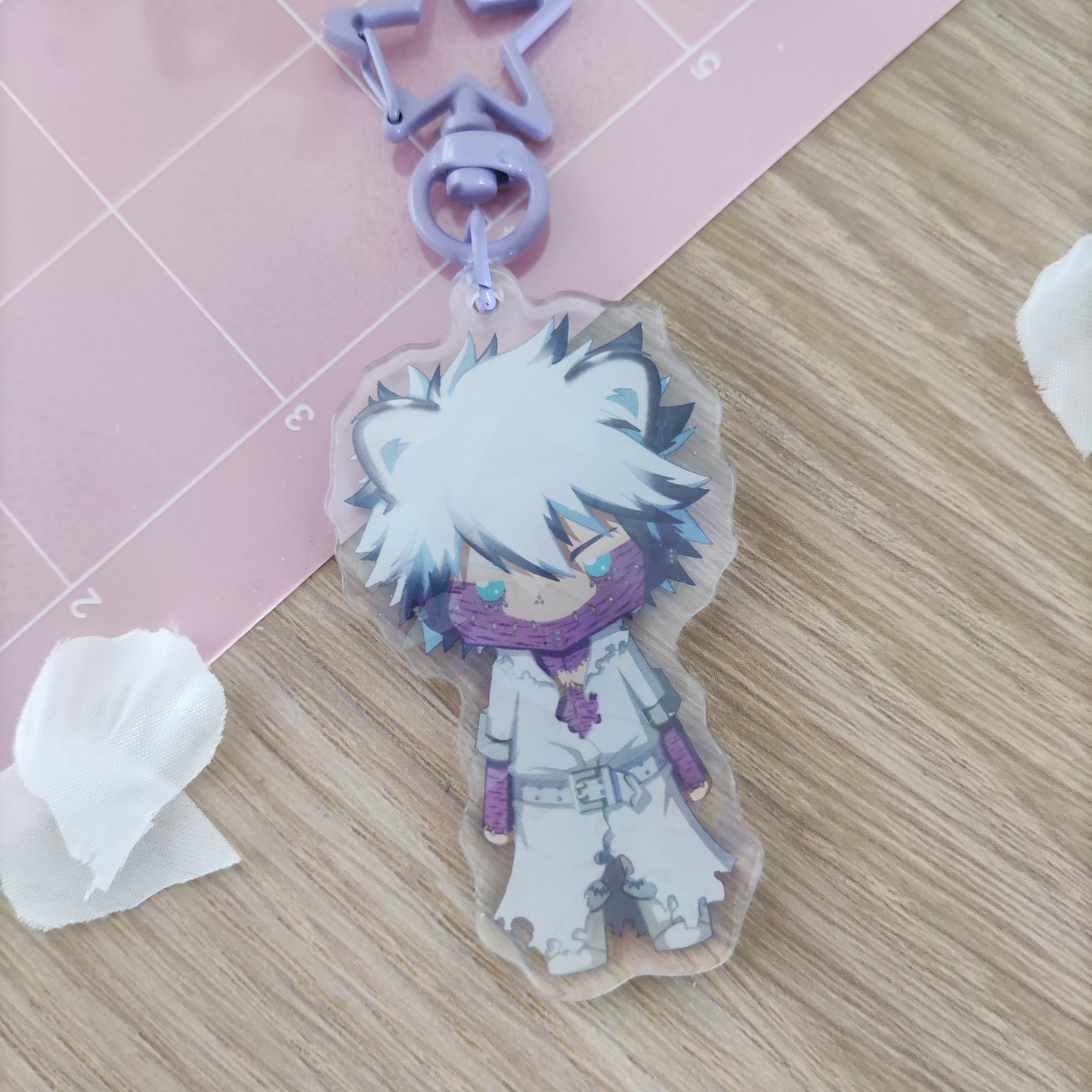 Acrylic Heroes Keychain