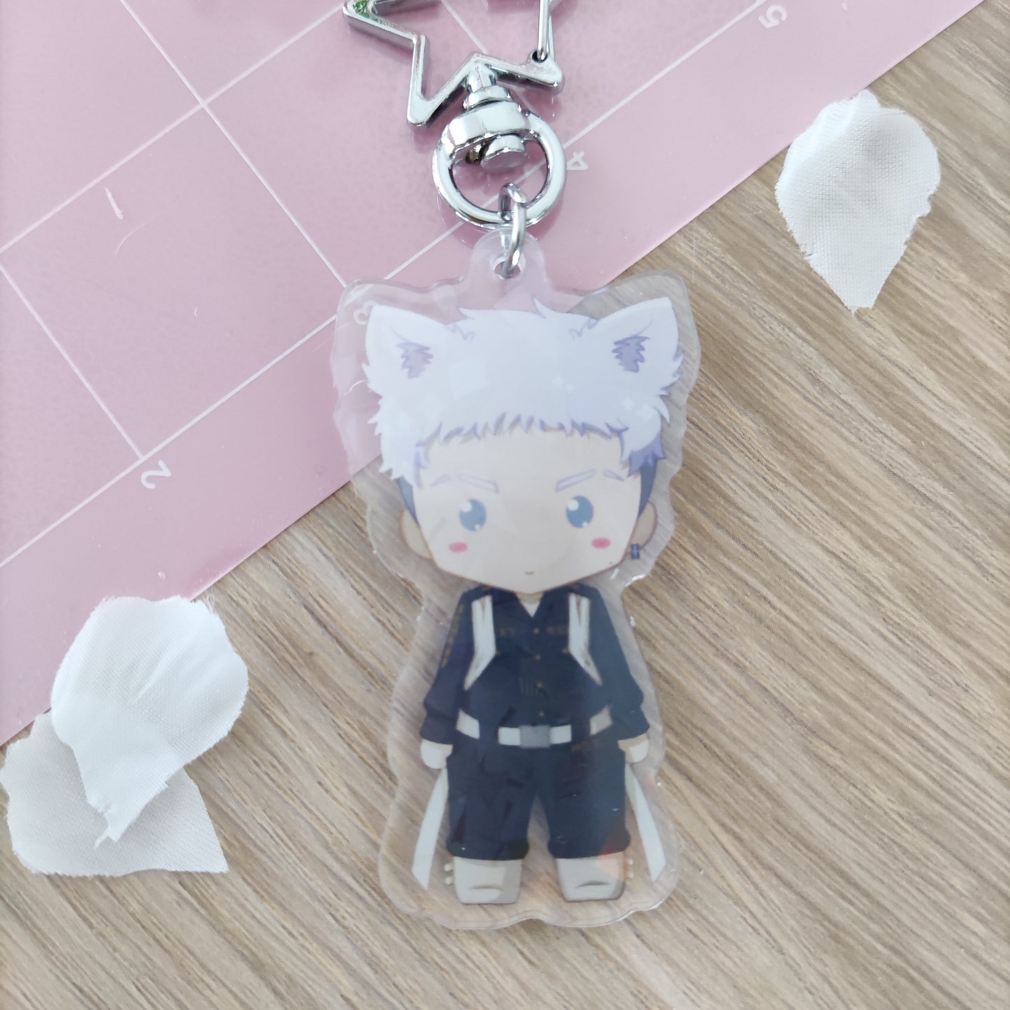 Acrylic Biker Charms